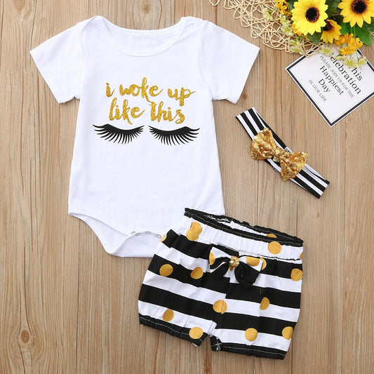 Summer Newborn Infant Baby Girl Boy Clothes